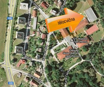 tělocvična ZŠ Hluboká nad Vltavou